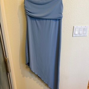 Urban Outfitters Asymmetrical Sky Blue Dress